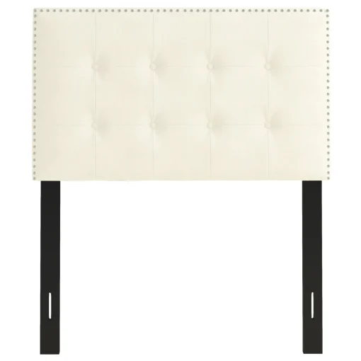 Brian Oyster Tufted Headboard, Twin Discount Online