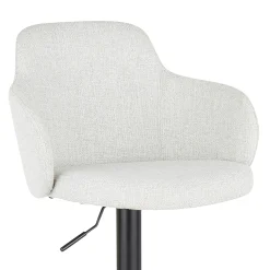 Bryce Adjustable Barstool, Light Grey Opening Sales