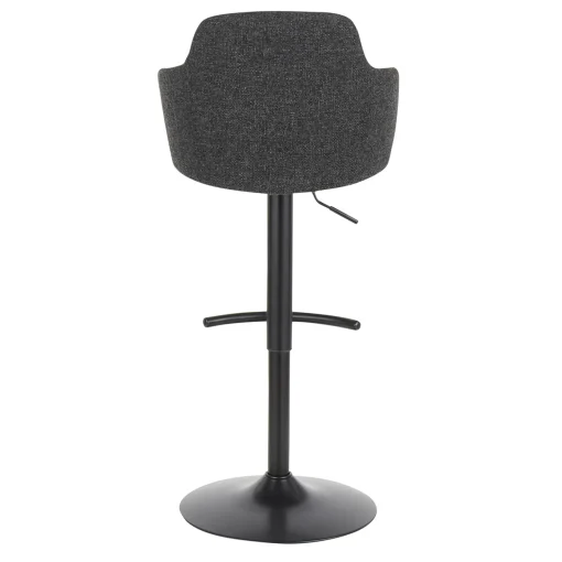 Bryce Adjustable Barstool, Dark Grey Good Quality