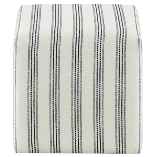 Cottage Thin Striped Ottoman Promotion