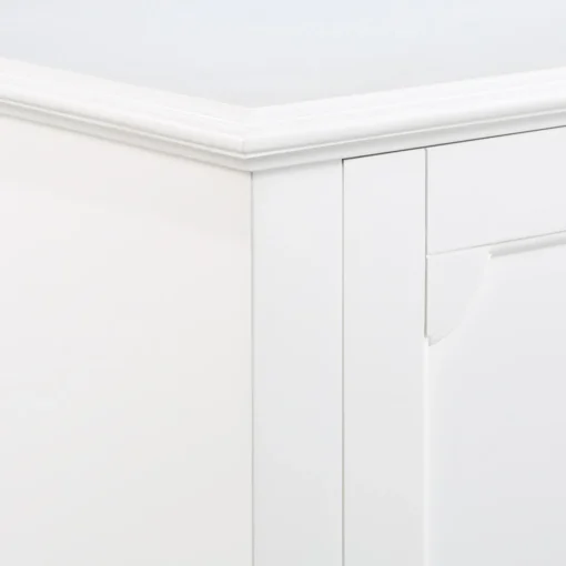 Grace Mitchell Asbury White 2-Door Cabinet Premium