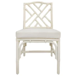 Set Of 2 Grace Mitchell Dana White Rattan Dining Chair Gift Selection