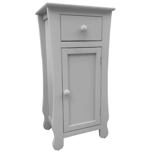 Theodore Grey 1-Drawer Cabinet End Table, 29 Premium