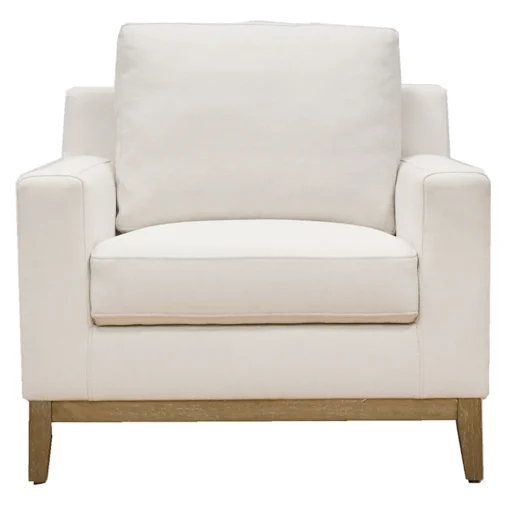 Ty Pennington Knox Upholstered Wooden Accent Chair Discount